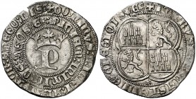 Pedro I (1350-1368). Coruña. Real. (AB. 379). 3,33 g. Rara. MBC+.