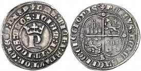 Pedro I (1350-1368). Sevilla. Real. (AB. 380.1). 3,47 g. Rara. MBC.