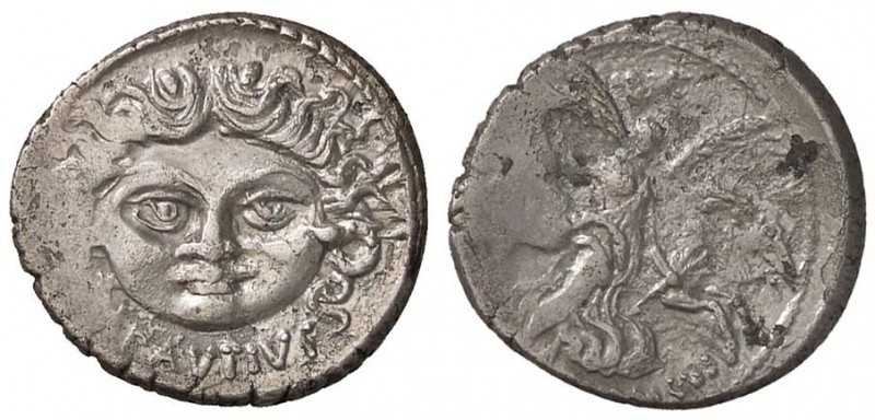 ROMANE REPUBBLICANE - PLAUTIA - L. Plautius Plancus (47 a.C.) - Denario - La Med...