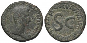 ROMANE IMPERIALI - Augusto (27 a.C.-14 d.C.) - Asse - Testa a d. /R SC entro scritta circolare C. manca; RIC 441 (AE g. 11,01)
qBB/BB