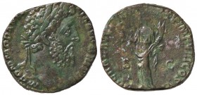 ROMANE IMPERIALI - Commodo (177-192) - Sesterzio - Testa laureata a d. /R La Libertà stante a s. con tessere e cornucopia C. 320 (AE g. 16,96)
qSPL/B...