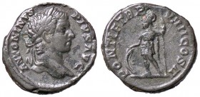 ROMANE IMPERIALI - Caracalla (198-217) - Denario - Busto laureato a d. /R Marte stante a s. con lancia e scudo (AG g. 3,03)
BB