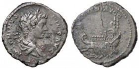 ROMANE IMPERIALI - Caracalla (198-217) - Denario - Busto laureato e drappeggiato a d. /R Galea andante a s. C. 3 NC (AG g. 2,96)
qBB