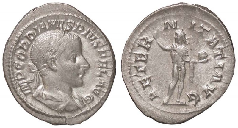 ROMANE IMPERIALI - Gordiano III (238-244) - Denario - Busto laureato e drappeggi...