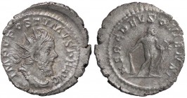 ROMANE IMPERIALI - Postumo (259-278) - Antoniniano - Busto radiato e corazzato a d. /R Ercole nudo stante a d. con pelle di leone, arco e clava C. 91 ...