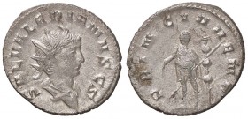 ROMANE IMPERIALI - Salonino (260) - Antoniniano - Busto radiato e drappeggiato a d. /R Salonino stante a s. con lancia e scettro, a d. insegna militar...
