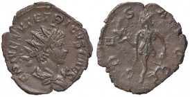 ROMANE IMPERIALI - Tetrico II (270-273) - Antoniniano - Busto radiato e drappeggiato a d. /R La Speranza andante a s. con un fiore e si alza la veste ...