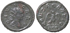 ROMANE IMPERIALI - Caro (282-283) - Antoniniano - Testa radiata a d. /R Aquila di fronte con testa a s. C. 15 (MI g. 3)
BB+/BB