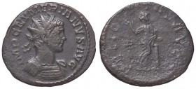 ROMANE IMPERIALI - Numeriano (283-284) - Antoniniano - Busto radiato e corazzato a d. /R La Sicurezza stante a s. con le gambe incrociate appoggiata a...