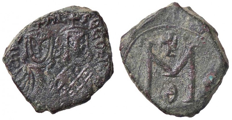 BIZANTINE - Michele I e Teofilo (811-813) - Follis (Siracusa) - Busti affiancati...