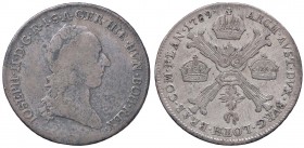 ESTERE - AUSTRIA - Giuseppe II d'Asburgo-Lorena (1780-1790) - Quarto di tallero 1789 AG
MB-BB