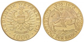 ESTERE - AUSTRIA - Seconda Repubblica (1945) - 1.000 Scellini 1976 Kr. 2933 (AU g. 13,49)
FDC