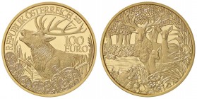 ESTERE - AUSTRIA - Seconda Repubblica (1945) - 100 Euro 2013 - Cervo rosso (AU g. 16,23)oro 986 In confezione
FS