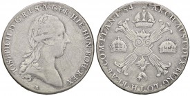 ESTERE - AUSTRIA-NEDERLAND - Giuseppe II d'Asburgo-Lorena (1780-1790) - Tallero 1784 B Kr. 32 AG
meglio di MB