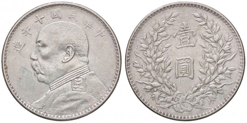 ESTERE - CINA - Repubblica Popolare Cinese (1912) - Dollaro 1921 Kr. 329.6 AG
q...
