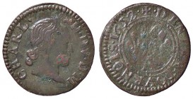 ESTERE - FRANCIA - NEVERS E RETHEL - Carlo II di Gonzaga (1637-1659) - Tornese 1652 CU
qBB