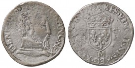 ESTERE - FRANCIA - Francesco II (1559-1560) - Testone 1559 - Busto a d. /R Stemma coronato; ai lati H Dup. 1031 (AG g. 9,11)A nome di Enrico II
megli...
