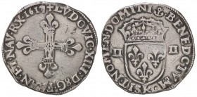 ESTERE - FRANCIA - Luigi XIII (1610-1643) - Quarto di scudo 1617 K Kr. 47.10 AG
qBB
