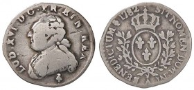 ESTERE - FRANCIA - Luigi XVI (1774-1792) - 6 Sols 1782 A Kr. 74 R AG
MB/qBB