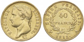 ESTERE - FRANCIA - Napoleone I, Imperatore (1804-1814) - 40 Franchi 1812 A Kr. 696.1 AU
BB+