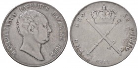 ESTERE - GERMANIA - BAVIERA - Massimiliano I Giuseppe (1806-1825) - Tallero 1812 Kr. 358.1 AG
qBB