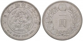 ESTERE - GIAPPONE - Yoshihito Imperatore (1912-1926) - Yen 1914 Kr. 38 AG Colpetti
qSPL