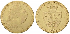 ESTERE - GRAN BRETAGNA - Giorgio III (1760-1820) - Ghinea 1793 Kr. 609 (AU g. 8,33)
qBB/BB+