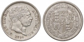 ESTERE - GRAN BRETAGNA - Giorgio III (1760-1820) - Scellino 1816 Kr. 666 AG
qFDC