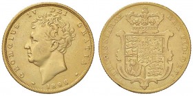 ESTERE - GRAN BRETAGNA - Giorgio IV (1820-1830) - Sterlina 1826 Kr. 696 R (AU g. 7,84)
meglio di MB