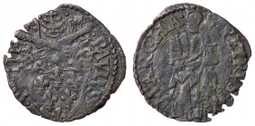 ZECCHE ITALIANE - ANCONA - Paolo III (1534-1549) - Quattrino CNI 14; Munt. 84 (MI g. 0,7)
qBB