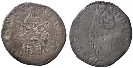 ZECCHE ITALIANE - ANCONA - Sede Vacante (1555) - Giulio CNI 14 (S.V. 1549); Munt. 5 RR (AG g. 2,87)
MB