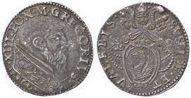 ZECCHE ITALIANE - ANCONA - Gregorio XIII (1572-1585) - Testone MIR 1214 (AG g. 9,44)
BB