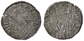 ZECCHE ITALIANE - ANCONA - Gregorio XIII (1572-1585) - Quattrino (MI g. 0,65)
qBB