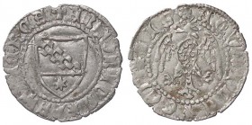 ZECCHE ITALIANE - AQUILEIA - Antonio II Panciera (1402-1411) - Denaro Ber. 67; Biaggi 191 (AG g. 0,64)
BB+