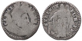 ZECCHE ITALIANE - BOLOGNA - Clemente XII (1730-1740) - Muraiola da 2 bolognini R MI
B/MB