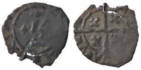 ZECCHE ITALIANE - BRINDISI - Carlo I d'Angiò (1266-1278) - Denaro CNI 227; MIR 339 RRR (MI g. 0,3) Lieve mancanza passante
qBB