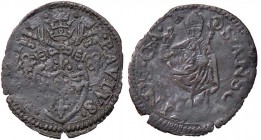ZECCHE ITALIANE - CAMERINO - Paolo III (1534-1549) - Quattrino CNI 33; Munt. 128 R (CU g. 0,6)
qBB