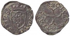 ZECCHE ITALIANE - CHIETI - Carlo VIII, Re di Francia (1495) - Cavallo MIR 416 (CU g. 1,16)
BB+