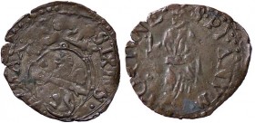 ZECCHE ITALIANE - FANO - Sisto V (1585-1590) - Quattrino CNI 67; Munt. 117 (MI g. 0,53)
BB