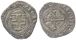 SAVOIA - Carlo II il Buono (1504-1553) - Parpagliola da 3 quarti MIR 401 R (MI g. 1,56)II tipo
BB