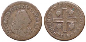 SAVOIA - Vittorio Amedeo II (secondo periodo, 1680-1730) - Cagliarese 1724 Mont. 15 R CU
meglio di MB