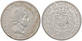 SAVOIA - Carlo Felice (1821-1831) - 5 Lire 1826 G Pag. 70; Mont. 62 AG Colpetti
MB-BB