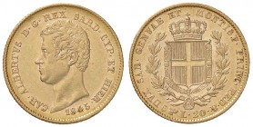 SAVOIA - Carlo Alberto (1831-1849) - 20 Lire 1845 T Pag. 201; Mont. 71 AU
BB-SPL