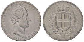 SAVOIA - Carlo Alberto (1831-1849) - 5 Lire 1835 G Pag. 237; Mont. 113 AG
MB-BB