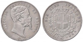 SAVOIA - Vittorio Emanuele II Re eletto (1859-1861) - 2 Lire 1860 F Pag. 436; Mont. 112 R AG Colpetto
BB/BB+
