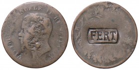 SAVOIA - Vittorio Emanuele II Re d'Italia (1861-1878) - 5 Centesimi R CU FERT al R/
B/MB