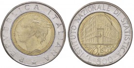 REPUBBLICA ITALIANA - Repubblica Italiana (monetazione in lire) (1946-2001) - 500 Lire 1996 NC AC Asse ruotato di 85°
qFDC