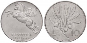 REPUBBLICA ITALIANA - Repubblica Italiana (monetazione in lire) (1946-2001) - 10 Lire 1948 Mont. 6 NC IT
FDC