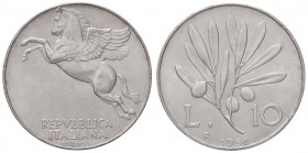 REPUBBLICA ITALIANA - Repubblica Italiana (monetazione in lire) (1946-2001) - 10 Lire 1950 Att. G5c R IT Legenda capovolta Da rotolino
FDC