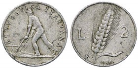 REPUBBLICA ITALIANA - Repubblica Italiana (monetazione in lire) (1946-2001) - 2 Lire 1946 Mont. 3 R IT
MB-BB